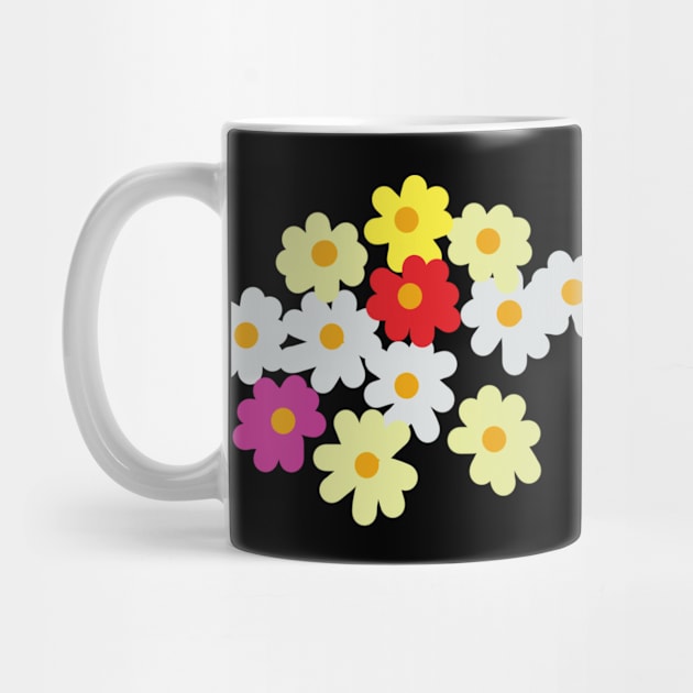 Floral Art Daisy Flowers for Mothers Day by ellenhenryart